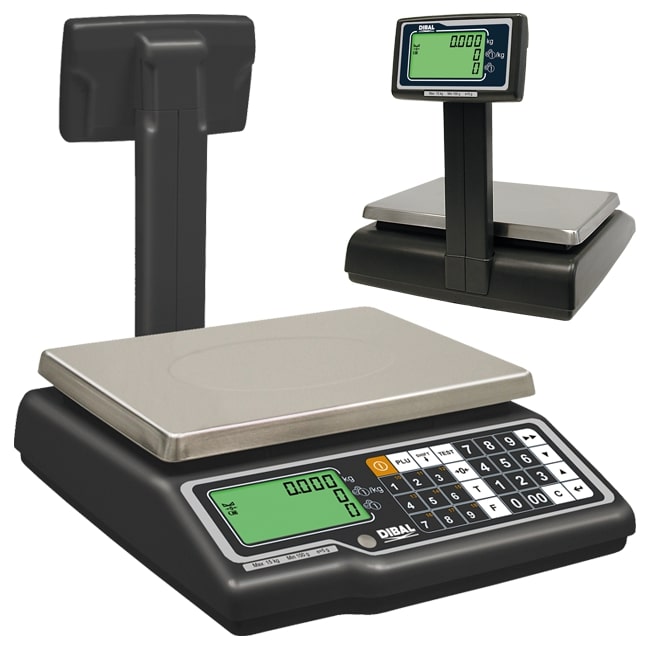 Balança Electr. Ticket Dibal W10 Eth. Plana 15/30Kg