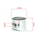 Kit - piston 140/150cc Ø 56mm / cav. 13 - YCF (YX , tipo CRF) / Pitbike