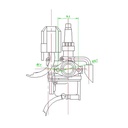 Carburador (16.7mm), KYMCO / SYM / HONDA / PEUGEOT