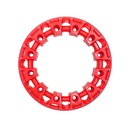 Aro decorativo, vermelho, jante 7" - TOX (ATV)