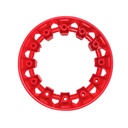 Aro decorativo, vermelho, jante 7" - TOX (ATV)
