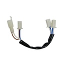 Ficha de ligaçao do farol L=160x2mm - Tox (500w-800w) (QD03L)