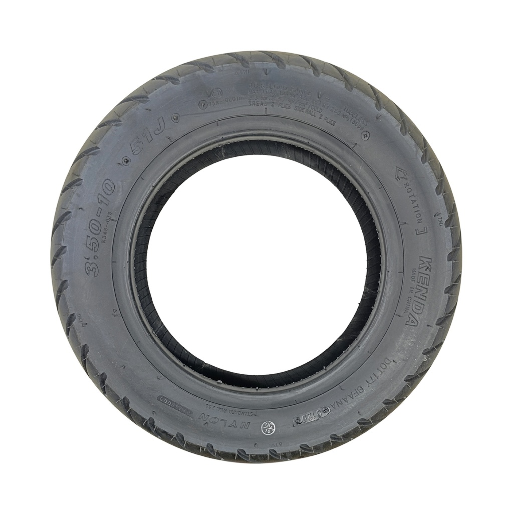 Pneu Traseiro 3.50-10" - Mytos (EVO 50 / 125)