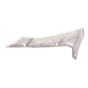 Carenagem lateral baixo DRT(junto ao pousa pés) (Branco) ALEXONE 125