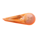 Carenagem ESQ do Braço Oscilante (PEQUENA), GUEWER (ZWD-TT) (Laranja)