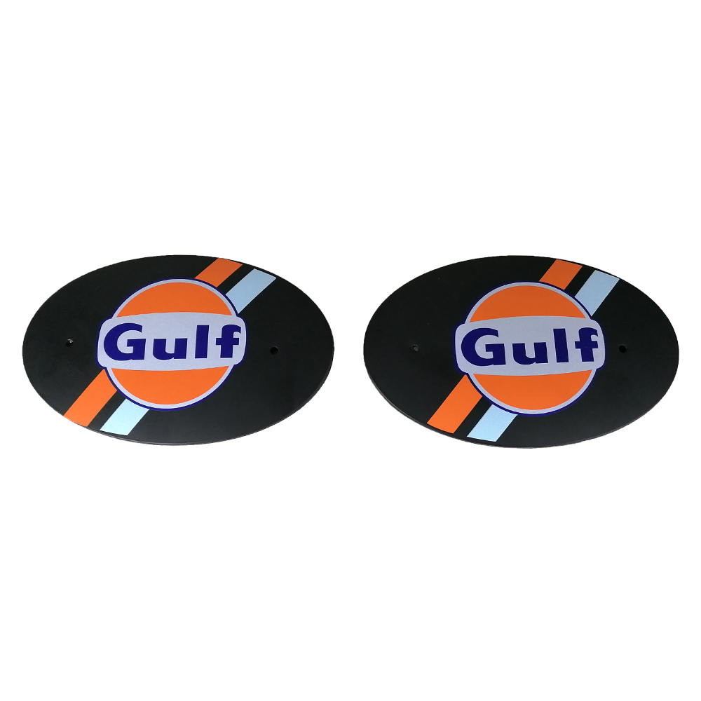 Carenagens laterais Drt + Esq (black gulf edition) - Bluroc/Bullit (Hero 125)