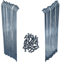 Kit de Raios dianteiro 32un (170x3.5 45º) - TOX (Mini Racer x2)