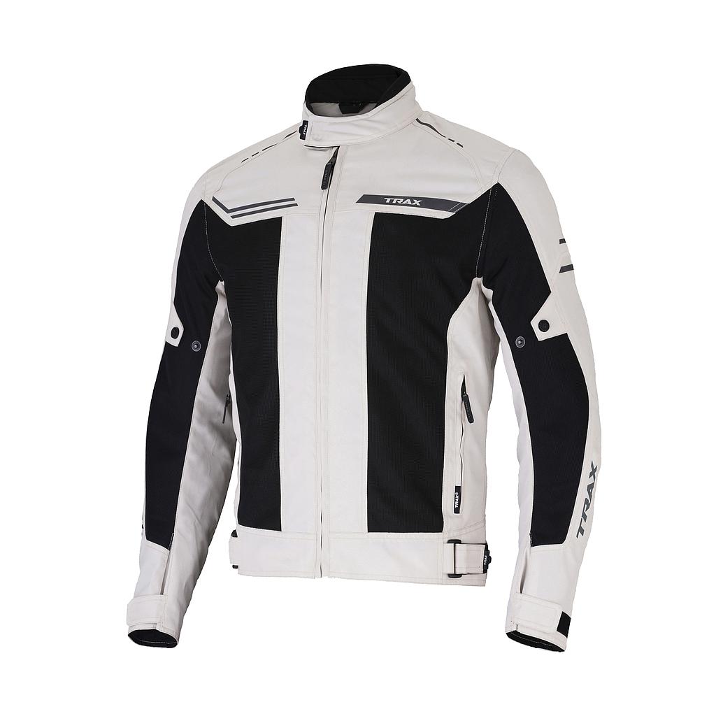 TRAXMOTO: Casaco Airborne Light Grey - Homem