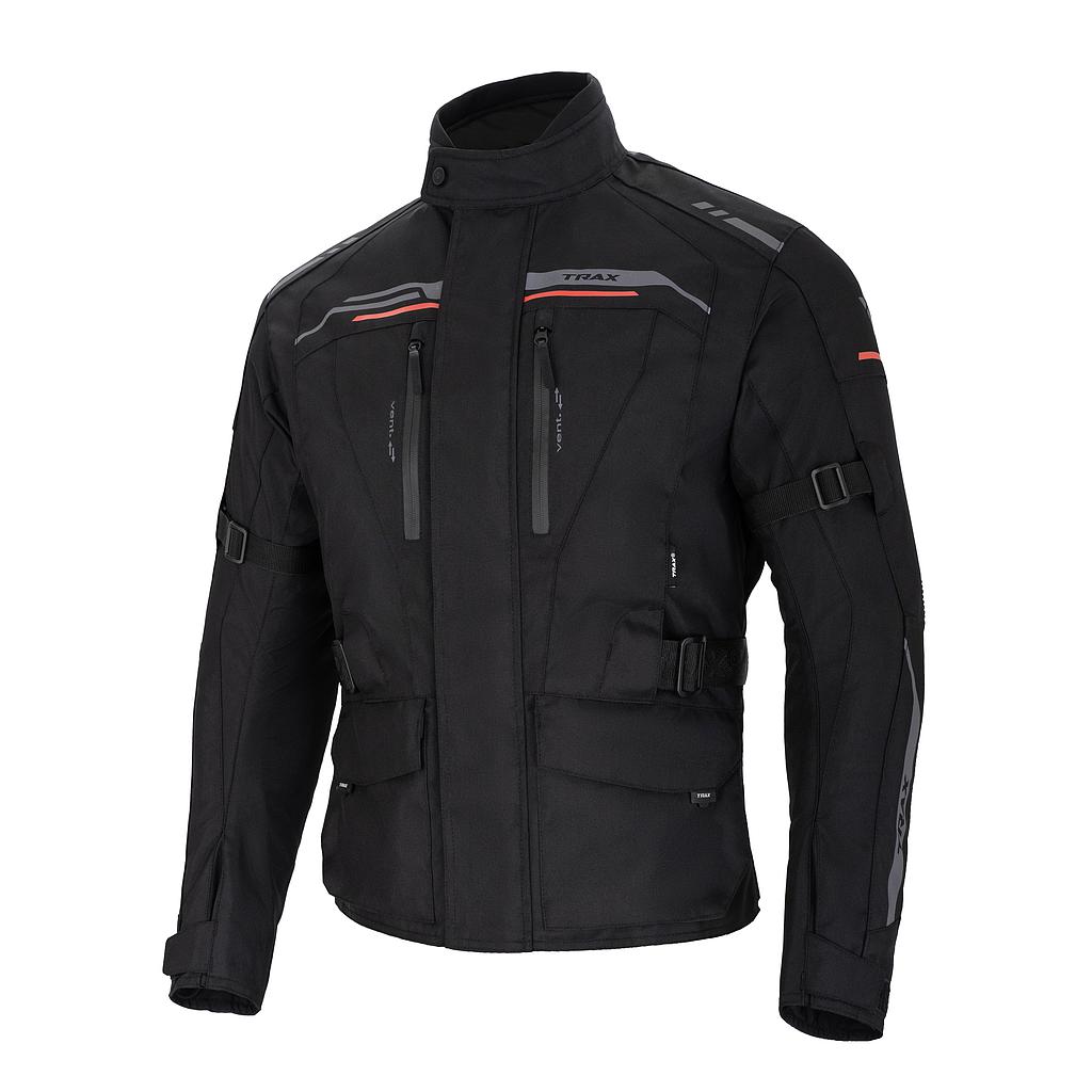 TRAXMOTO: Casaco Vegas Black/Red - Homem