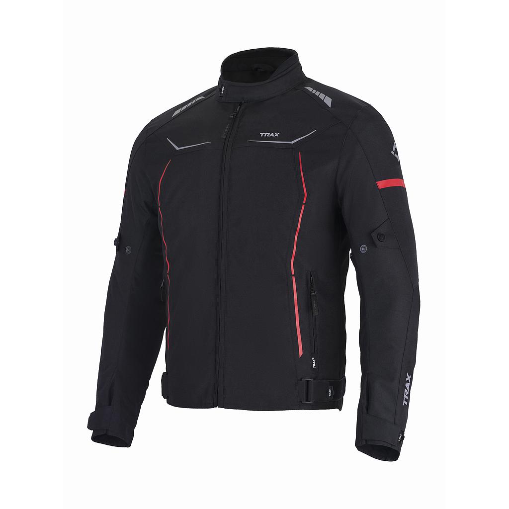 TRAXMOTO: Casaco Reflex Black/Red - Homem