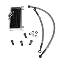 Radiador (completo), Daytona YX/ YX150-5 tipo CRF Ø10/10 / Pitbike / YCF