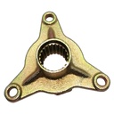 Cruzeta de fixaçao tipo 3 (cubo 3 furos ) (int.24mm / ff: 77.50mm) para roda ATV110, Tox (Speedy 125)