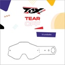 Tear-off 0.3mm p/ oculos Criança - offroad, Tox racing (10 unidades)