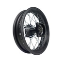 Jante Traseira 10" (Preta) - (1.85x10'' / eixo 12mm) - Tox Jumper (MD06)