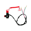 Botao Stop / Kill-switch(Tipo 2 - 4 Fios) (Botao + Capsula) ATV