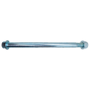 Eixo Roda TRAS, Ø15 L=225 c/ porca M14 - YCF / Pitbike