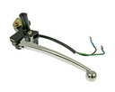 Manete (completa) ESQ c/ Apoio/Cepo Travao  Tambor  (c/ rosca para Espelho), GY6 125-150 SCOOTER UNIVERSAL