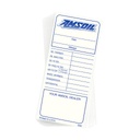 Autocolante de Mudança de Óleo (Pack 25) - AMSOIL