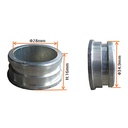 Espaçador Excentrico drt. φ28×φ35×16mm - Tox (VR 50, mini-Madox 49 QD07/QD06) mini-ATV 49