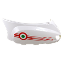 Carenagem Tras ESQ (Branco) Neco (Azzuro)